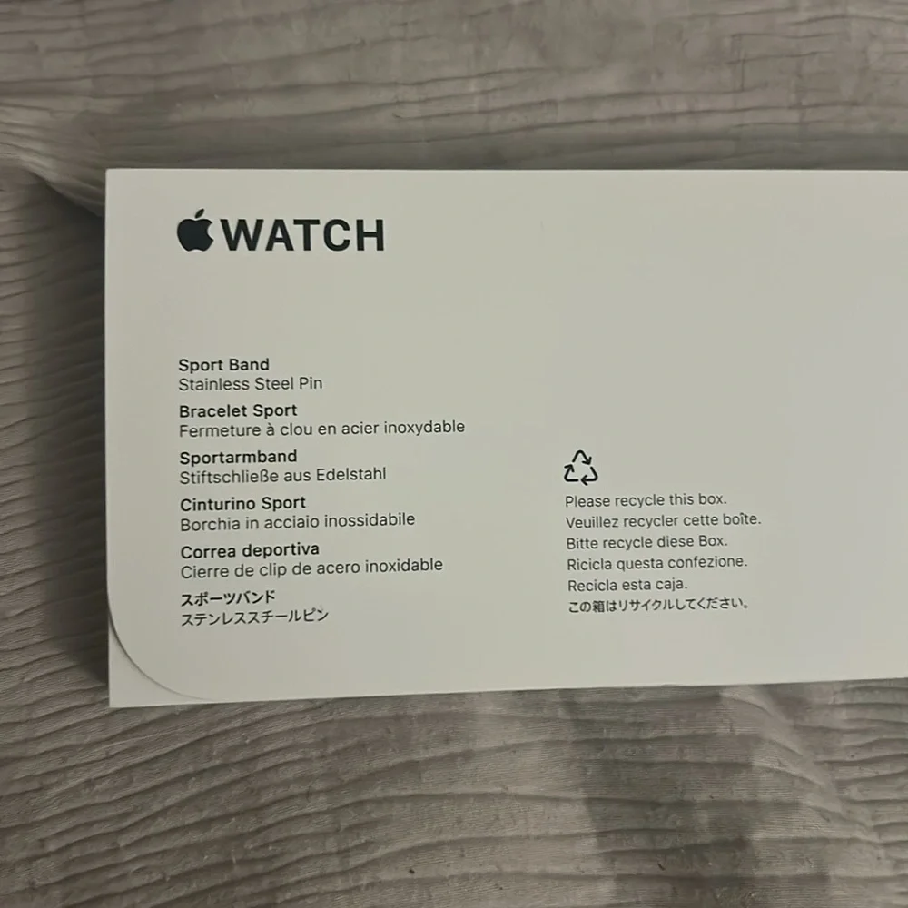 Apple 40mm Denim Sports Band (NIB)